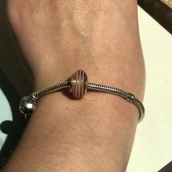 💕3/$70 RETIRED Charm Pink Ribbon 925 PANDORA - Picture 8 of 11